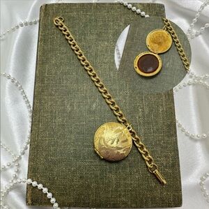 Rare Vintage Perfume Locket Bracelet with Perfume